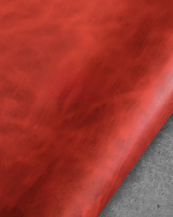 Bible Rebind Badalassi Waxy Red
