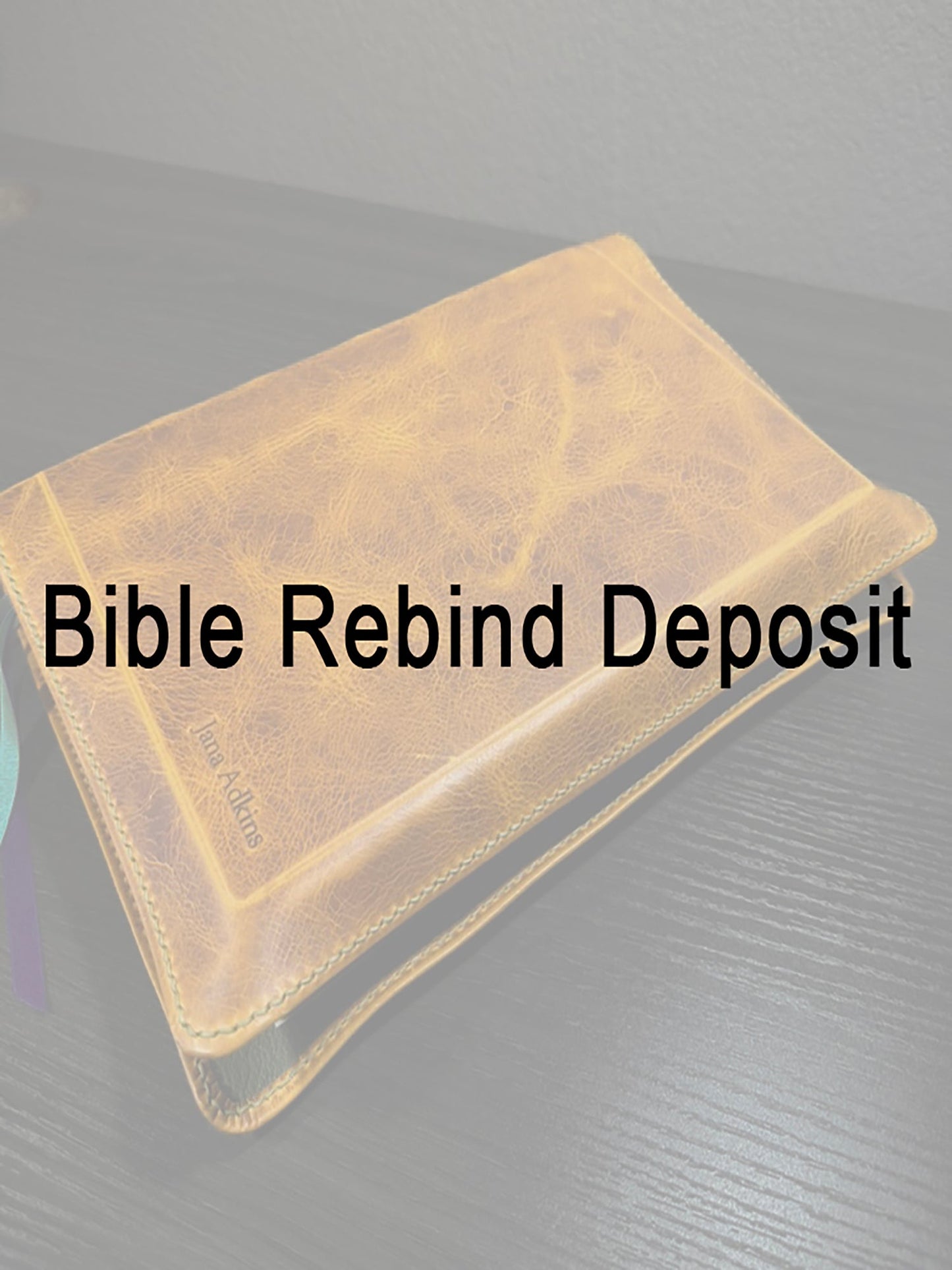 Bible Deposit - Red Letter Rebind