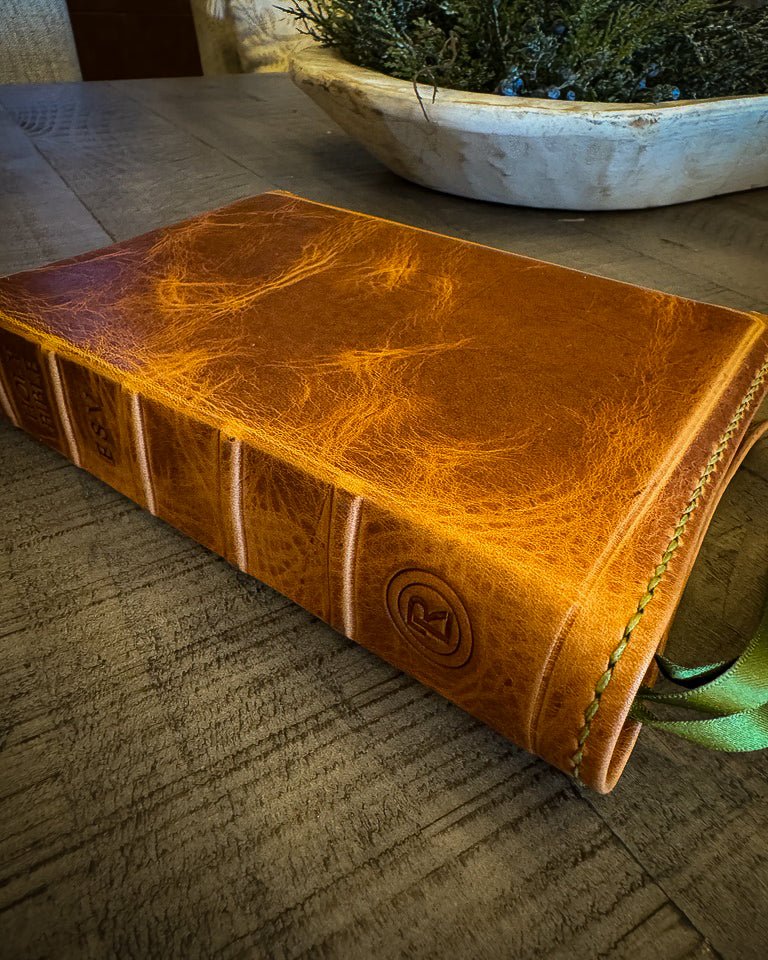 Bible Rebind - Horween ESV Heirloom Personal Size