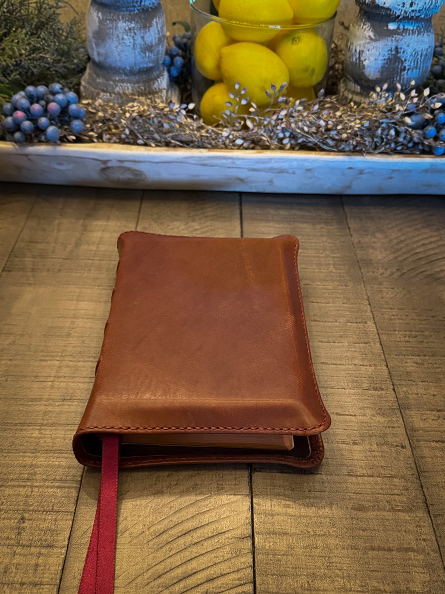 Cambridge ESV Clarion | La Perla Azzurra Old English - Marrone