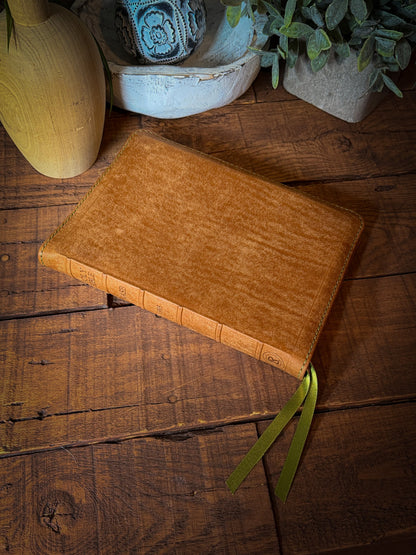 NASB 1995 Large Print Ultrathin Reference - Badalassi Pueblo Cognac