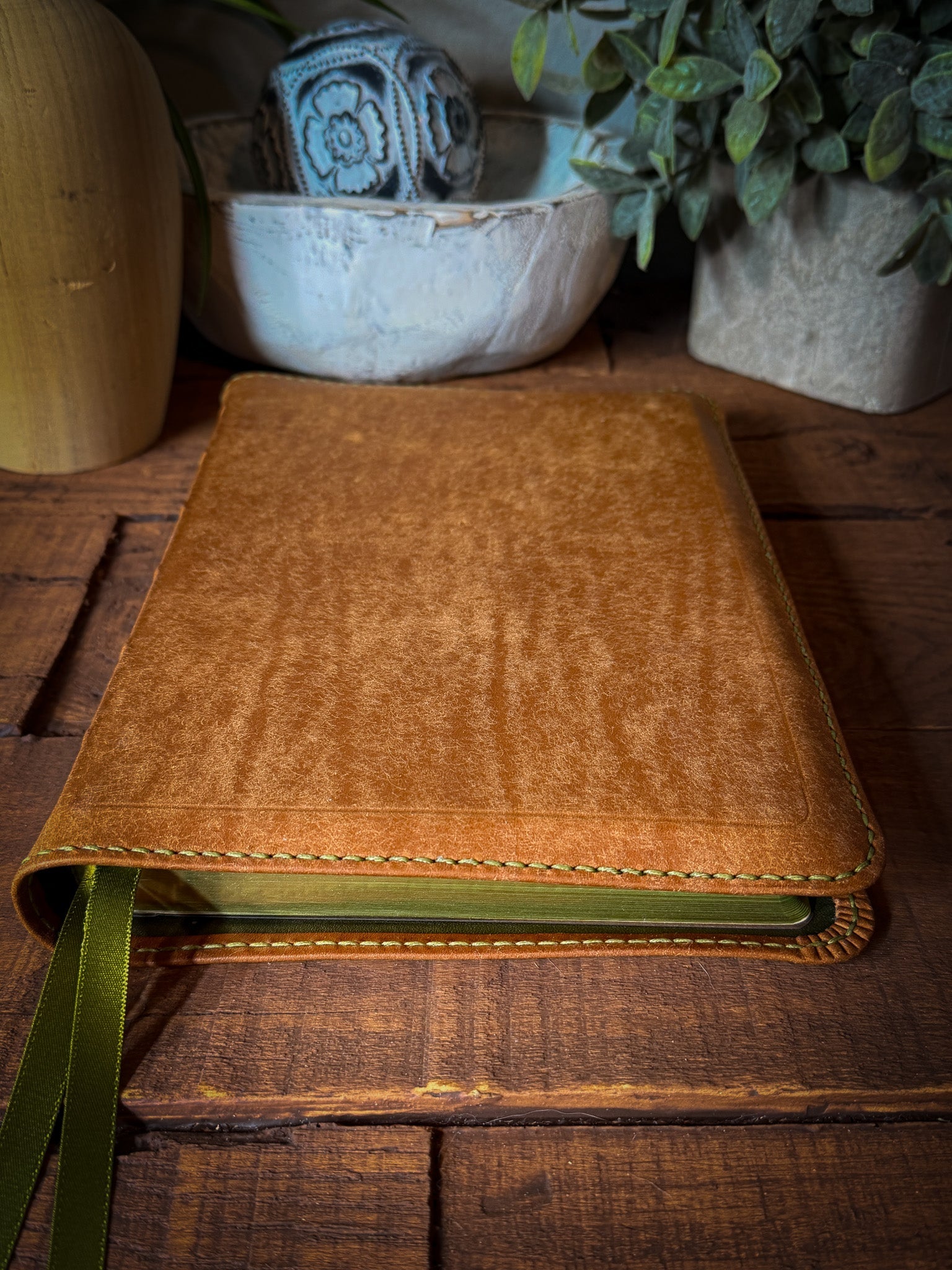 NASB 1995 Large Print Ultrathin Reference - Badalassi Pueblo Cognac