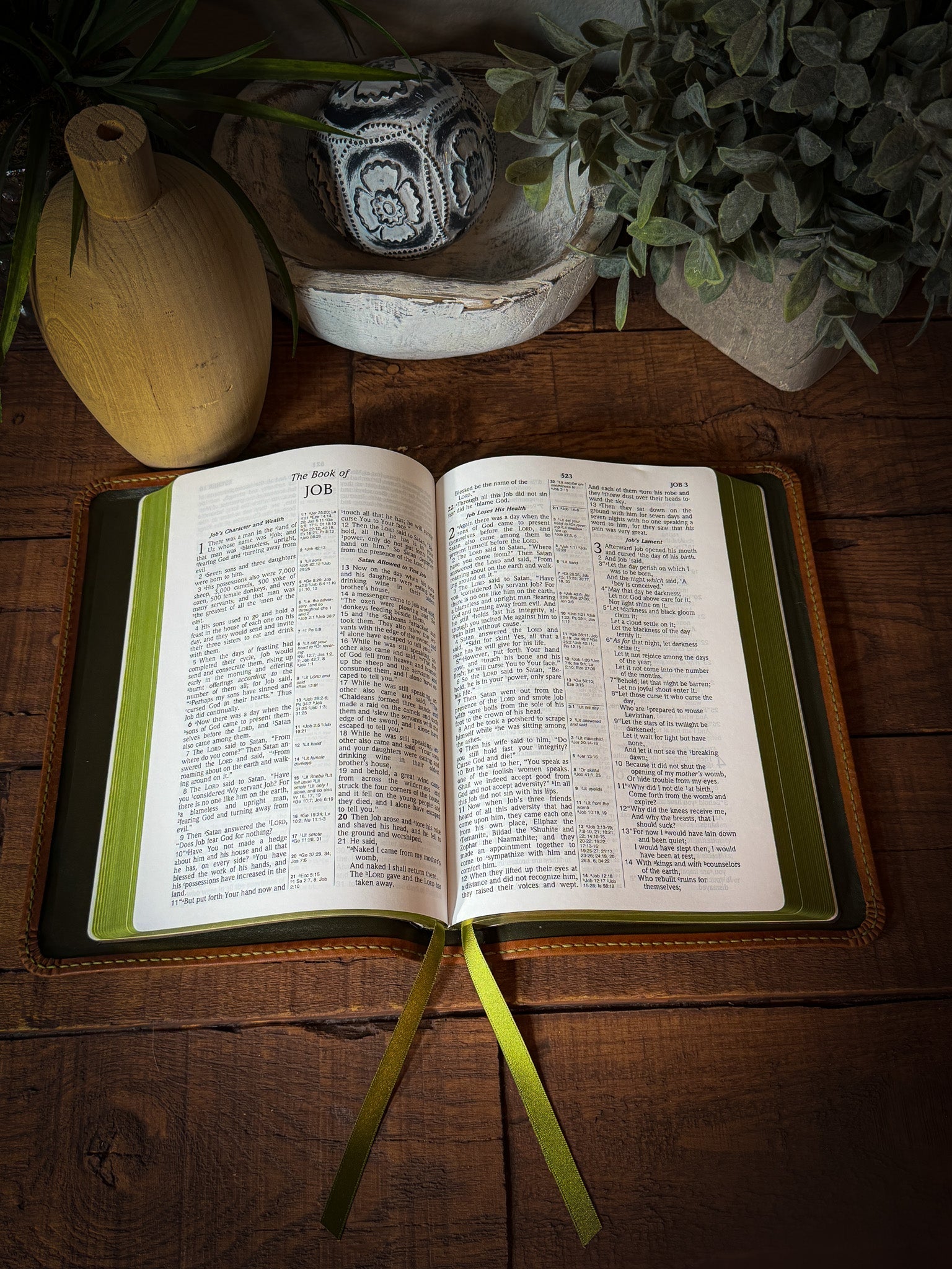 NASB 1995 Large Print Ultrathin Reference - Badalassi Pueblo Cognac