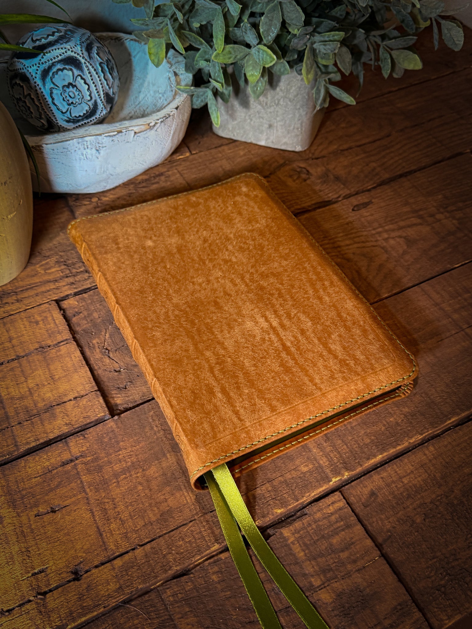 NASB 1995 Large Print Ultrathin Reference - Badalassi Pueblo Cognac