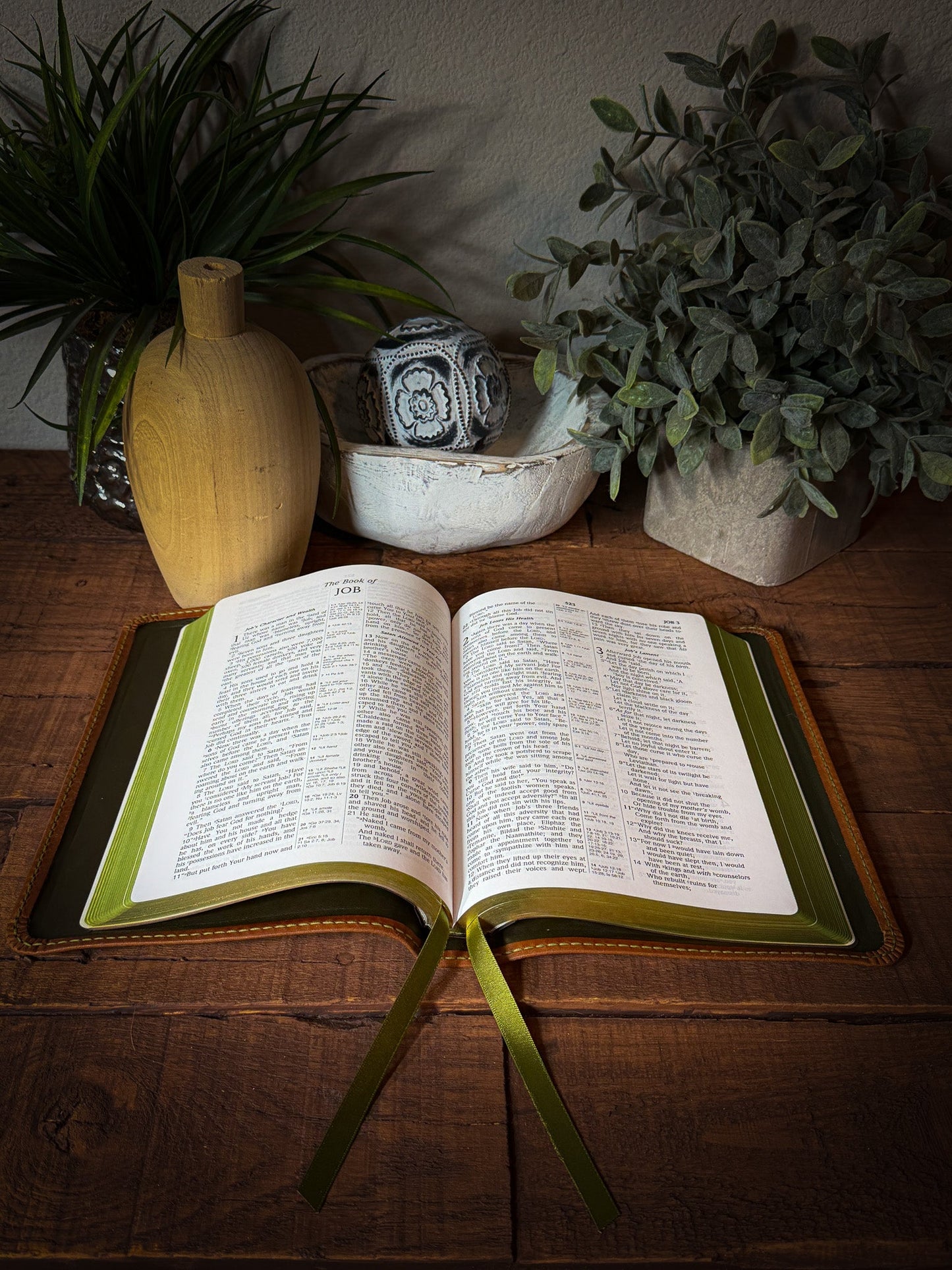 NASB 1995 Large Print Ultrathin Reference - Badalassi Pueblo Cognac