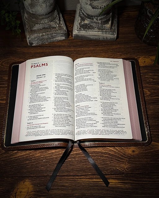 NKJV Premier Edition Thinline Reference - Badalassi Nappa Lux