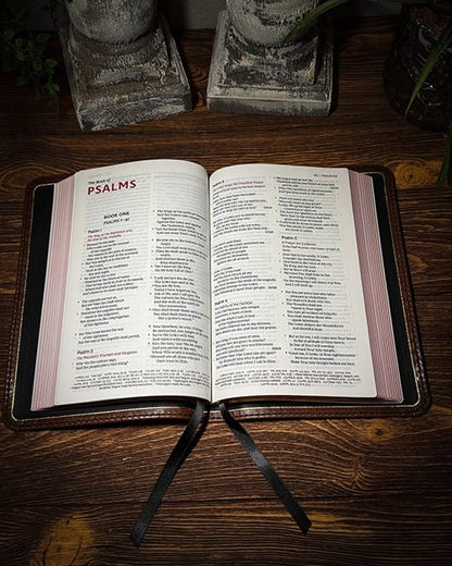 NKJV Premier Edition Thinline Reference - Badalassi Nappa Lux