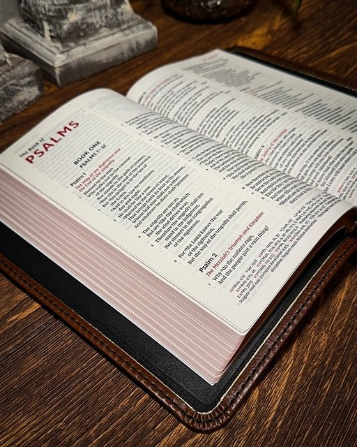 NKJV Premier Edition Thinline Reference - Badalassi Nappa Lux