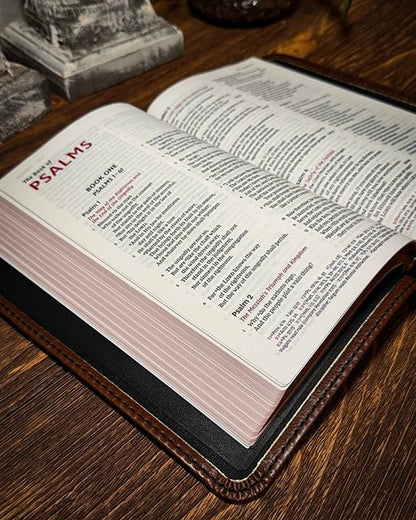 NKJV Premier Edition Thinline Reference - Badalassi Nappa Lux