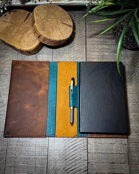 The Charlie: Refillable Leather Journal